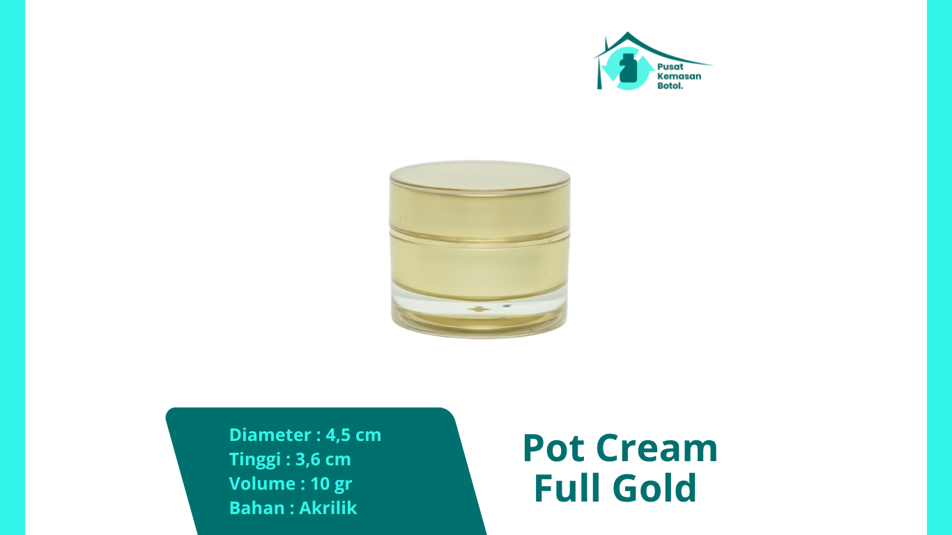 Pot Cream Full Gold