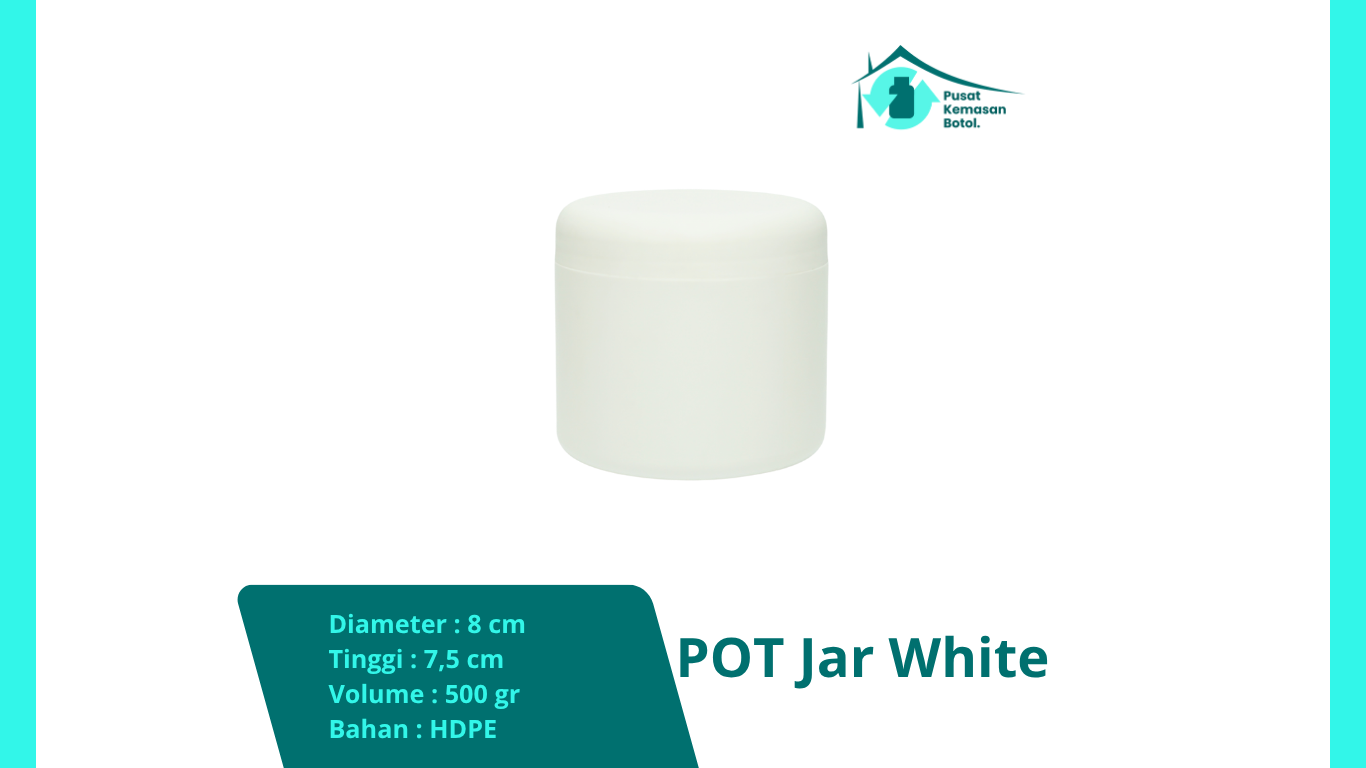 POT Jar White