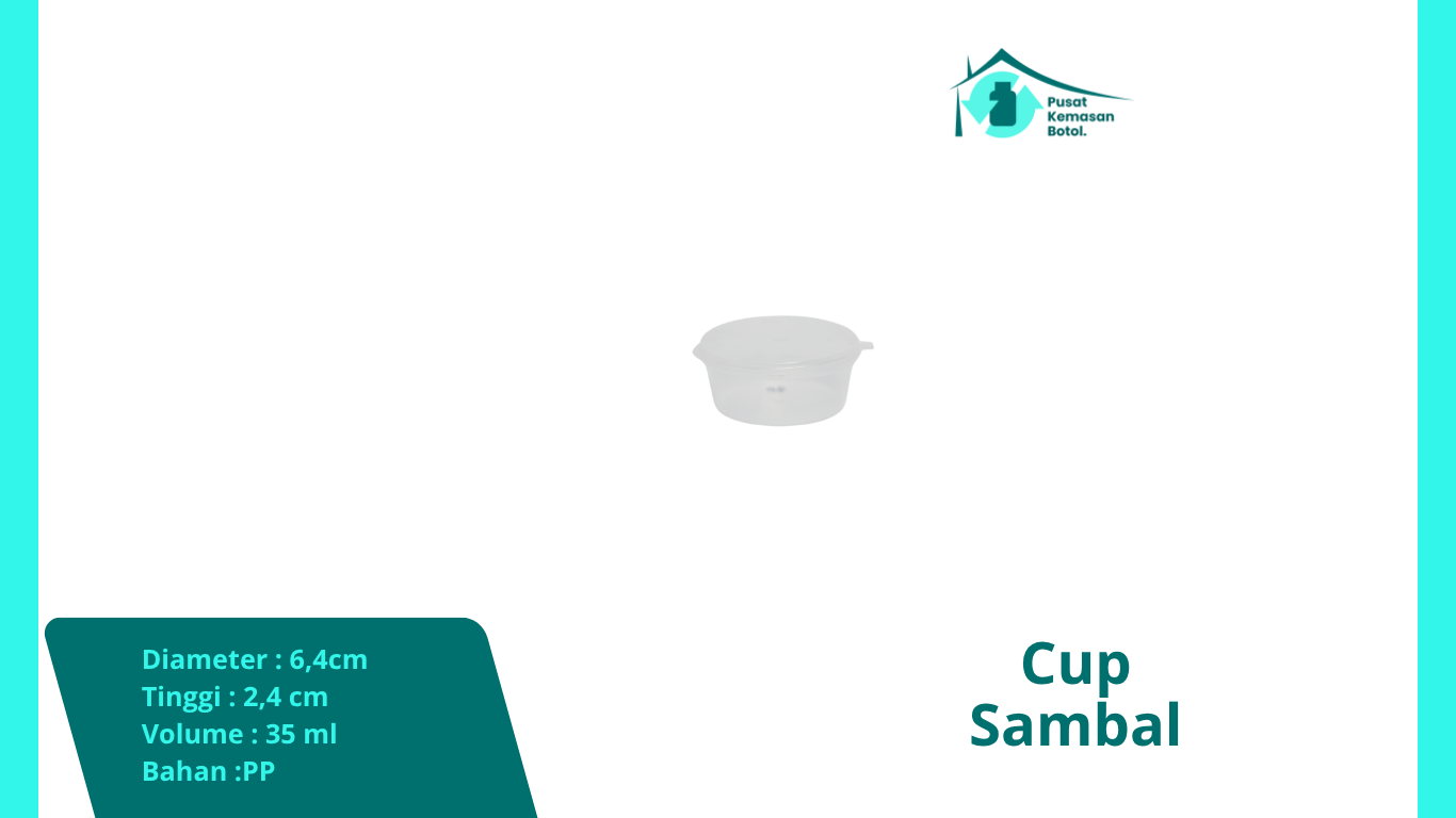 Cup Sambal 35 ml