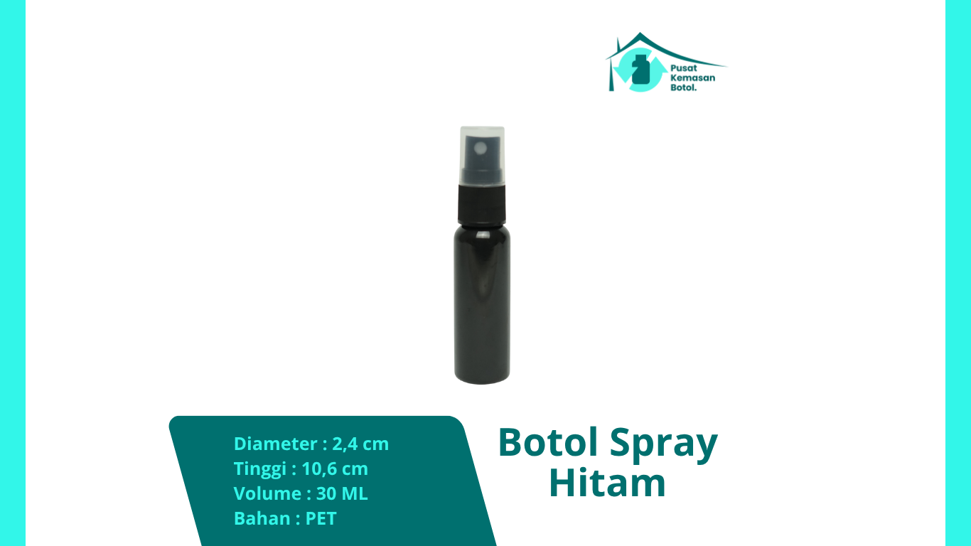 Botol Spray Hitam